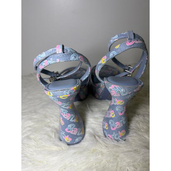 Aldo x Barbie Denim Platform Heels – Brand New - Picture 11 of 16